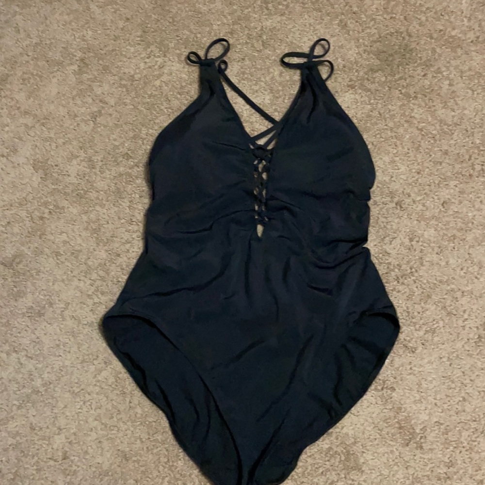 Ralph Laren Black one-piece swimsuit